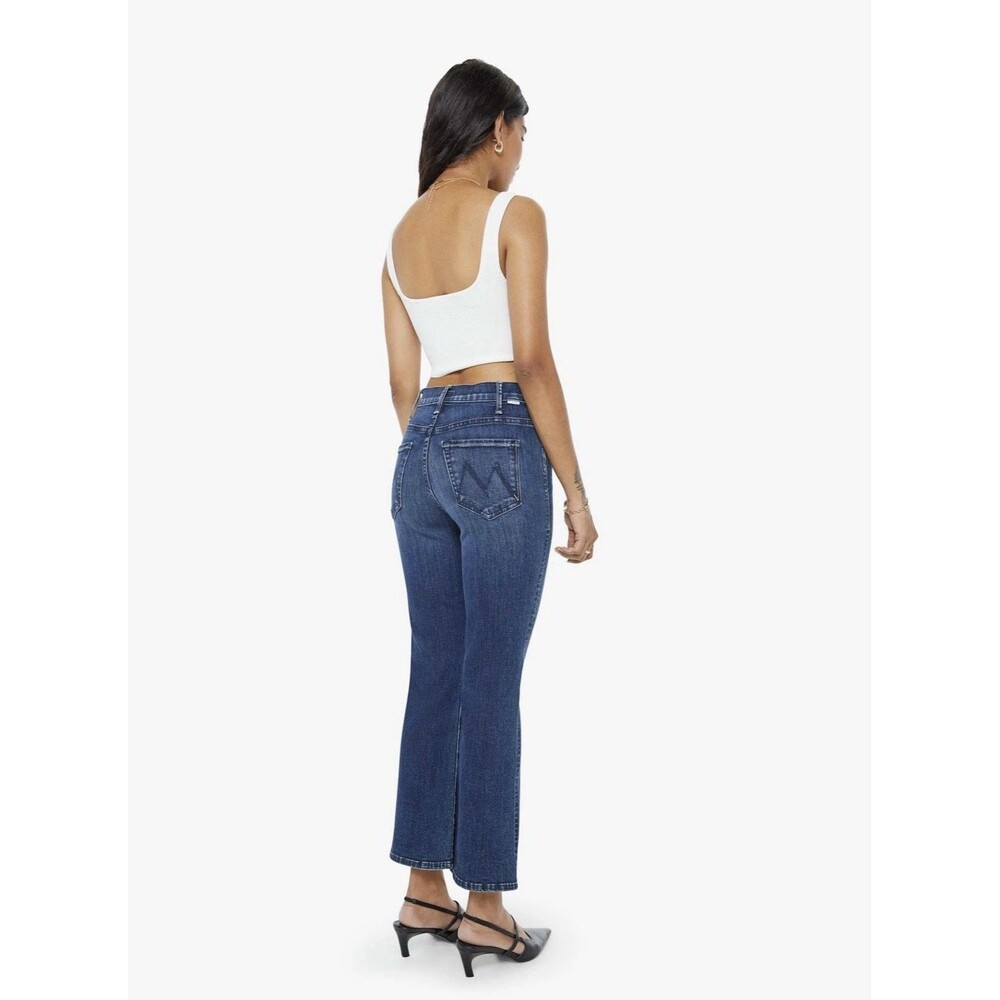 MOTHER Petite The Lil Hustler Ankle Jeans Heirloom Wash Size 25 EUC - Picture 2 of 8